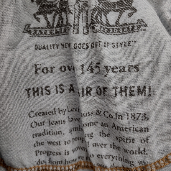 Levi's 559 Mens Relaxed Fit Medium Wash Straight Leg Denim Jeans W 44 x L 30 - Picture 6 of 8